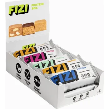 FIZI Protein tyčinky box kusy 10 ks