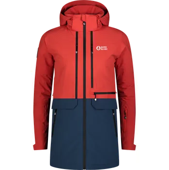 Oranžová dámská lyžařská a snowboardová bunda SLEET - 42