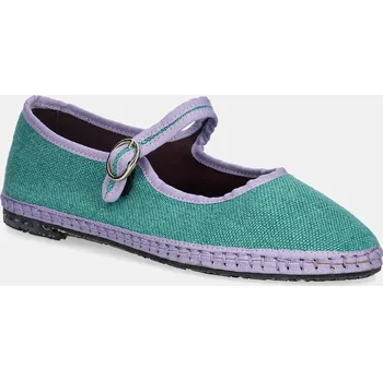 Dámské baleríny Baleríny Flabelus Ivetta tyrkysová barva, Ivetta 66X, EUR 36