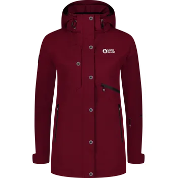 Vínová dámská zimní a lyžařská bunda SLEDDING - 34
