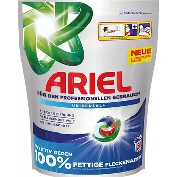 Ariel Professional All in 1 Universal prací kapsle, 50 ks