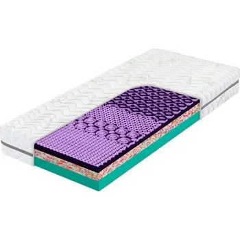 Matrace Tropico ATLAS ASTANA 3D FLEX - tuhá matrace z pružných pěn AKCE „Pohodové matrace“ + polštář Lenošek zdarma 90 x 190 cm, snímatelný potah