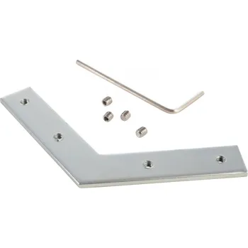 LED páska LIGHT IMPRESSIONS Reprofil Nutenstein / rohová spojka 120° stříbrná přírodní - LIGHT IMPRESSIONS IMPR 987026