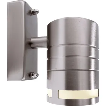 Venkovní osvětlení LIGHT IMPRESSIONS Nástěnné svítidlo Zilly II Down stříbrné 35W GU10 IP44 230V - LIGHT IMPRESSIONS IMPR 731008