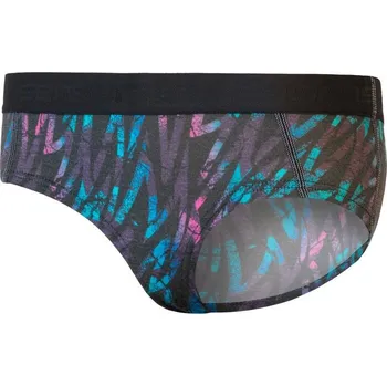 Dámské spodní prádlo SENSOR MERINO IMPRESS dámské kalhotky černá/stripes S