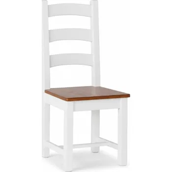Komoda Vesnická židle SWEET HOME SIL24 z borovice Barevné provedení: Bílá - bezbarvý lak