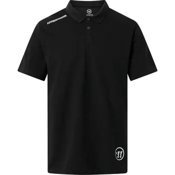 Pánské tričko Pánské tričko Warrior Street Cotton Polo Black S