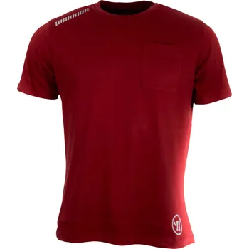 Pánské tričko Pánské tričko Warrior Street Pocket Tee Burgundi M