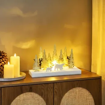 Vánoční dekorace LED Vánoční dekorace Les 496329