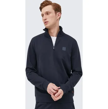 Pánská mikina Pánská mikina BOSS Orange Zetrust 50468926 modrá Velikost: XXL