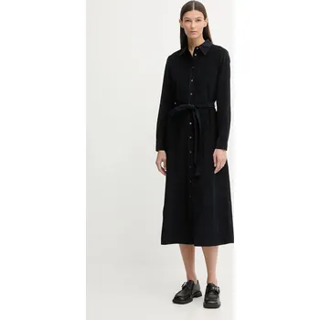 Dámské šaty Manšestrové šaty Marc O'Polo tmavomodrá barva, midi, 600088221015 59X, vel. 34