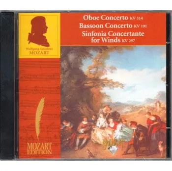 Zahraniční hudba MOZART,W.A.: Oboe concerto KV314; Bassoon concerto KV191; Sinfonia concertante KV297b (CD) (Bart Schneemann, oboe Harmen de Boer, clarinet Jacob Slagter, horn Ronald Karten, bassoon Nieuw Sinfonietta Amsterdam, Lev Markiz )