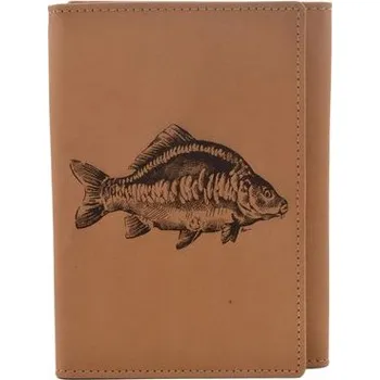 Obal na doklad Mercucio Pouzdro na doklady Kapr lysec natural