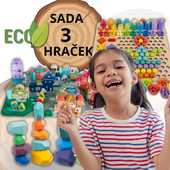 kreativní sada Kreativní sada plná fantazie 3v1