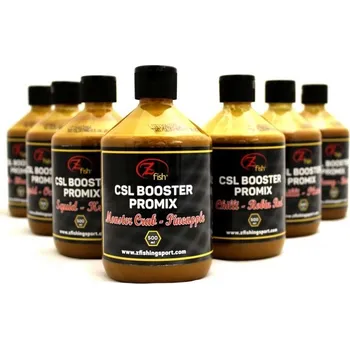 Návnadové aroma Booster Zfish CSL Promix 500ml - Monster Crab-Pineapple