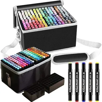 TopKing Sada oboustranných fixů, 168 ks