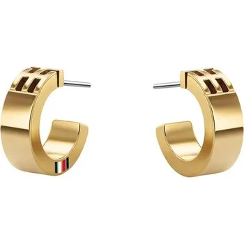 Šperk Tommy Hilfiger Fashion pozlacené náušnice kruhy TH2780418 + 2 měsíce na vrácení zboží