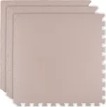 Humbi Velké pěnové puzzle voděodolné 60 x 60 cm 3 ks světle růžové