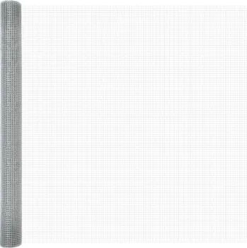 Plot vidaXL Svařovaný drátěný plot Stříbrná 1.6 x 50 m
