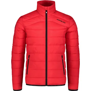 Červená pánská prošívaná bunda SPOT-ON - M