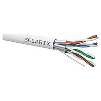 elektrický kabel Zbytek 26000025 0.25 SXKD-6A-STP-LSOH Instalační kabel Solarix CAT6A STP LSOH - zbytek 6 m