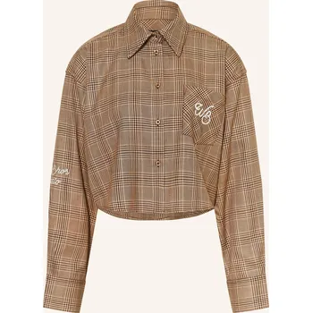 Dámská halenka Wrstbhvr Dámská Košile Almira, béžová / tmavě hnědá, 40