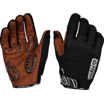 Cyklistické rukavice Černé pánské cyklistické rukavice BREACH - 6