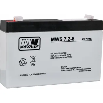 Dětské elektrovozidlo Gelová baterie 6V/7,2Ah Náhradní díl pro dětská elektrická vozidla