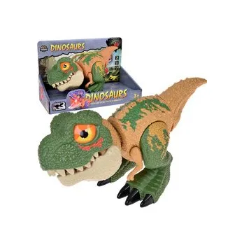 Figurka Pohyblivý DINOSAURUS Tyrannosaurus Rex Zvuk + světlo ZELENÝ ZA5589 univerzální