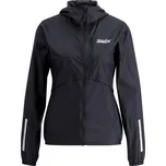 SWIX Dámská běžecká bunda Swix Pace Wind Light Hooded L ČERNÁ