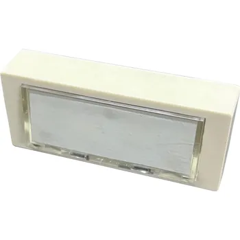 Domovní zvonek Zvonkové tlačítko jednonásobné D.S.I.F ZT2, spodní ovládání