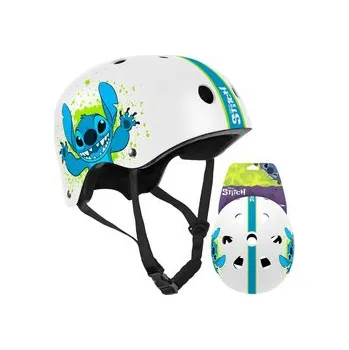 Cyklistická přilba Regulovaná helma M pro děti na kolo, koloběžku, brusle Disney Stitch SP0844 univerzální