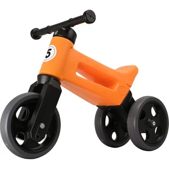 Odrážedlo Odrážedlo FUNNY WHEELS Rider Sport 2v1 oranžové s tichými koly
