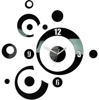 Hodiny Moderní nástěnné hodiny PLANET NH005 (nalepovací hodiny na stěnu)