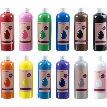 Výtvárné potřeby Maaleo 26340 Plakátové barvy 12 x 500ml
