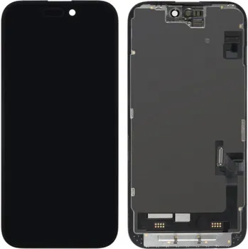 Refurbished Original OLED displej s dotykovým sklem a rámečkem pro iPhone 15