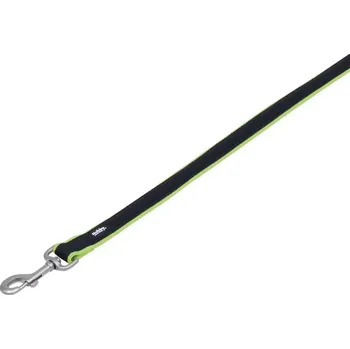 Vodítko pro psa Nobby MESH PRENO vodítko neoprén zelená neon L/XL 120cm
