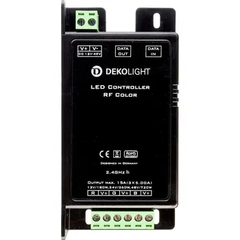Příslušenství pro svítidlo LIGHT IMPRESSIONS Deko-Light řídící jednotka RF Color 12/24/48V DC rádiovédálkové ovladání 3 CH - LIGHT IMPRESSIONS IMPR 843066