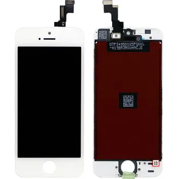 Refurbished Original LCD displej s dotykovým sklem a rámečkem pro iPhone SE (2016) - bílý