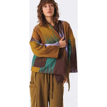 Dámská bunda SKFK Lea Jacket F25RK7 CAMO 42