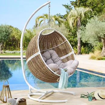 Zahradní houpačka DEOKORK Ratanová závěsná houpačka VENEZIA