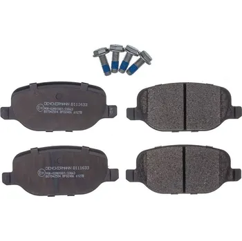 Brzdová destička DENCKERMANN B111633 Sada brzdových destiček, kotoučová brzda (B111633)