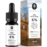 Hemnia CBD olej pro psy 5 % 10 ml