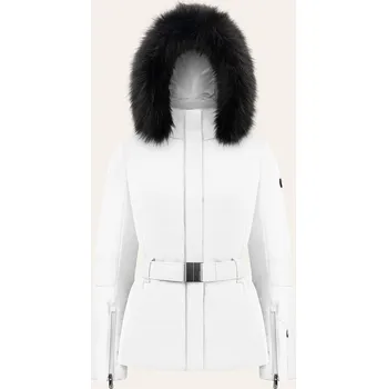 Poivre Blanc lyžařská bunda s kožešinou EMILY-WO STRETCH SKI JACKET 2025/2026 Bílá L Dámské