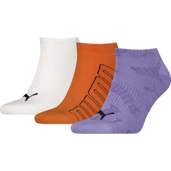 Pánské ponožky Puma Adults Mesh Trainers Sock Purple Combo Mens 7-11