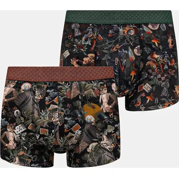 Boxerky Bavlněné boxerky Medicine 2-pack pánské, více barev RW25-BIMA11 vícebarevná MLA, vel. L