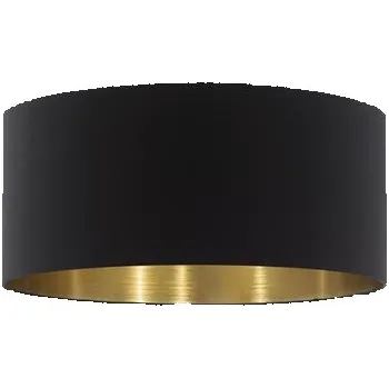 Stínidlo pro svítidlo Pasteri Pro o 530 mm textil černé/zlaté