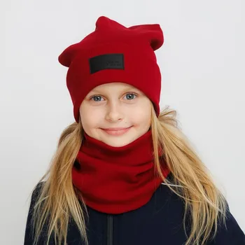 Čepice Vínová žebrovaná čepice Velikost: S