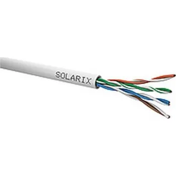 elektrický kabel Zbytek 27655151 0.5 SXKD-5E-UTP-PVC Instalační kabel Solarix CAT5E UTP PVC - zbytek 5 m
