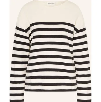 Dámské tričko Marc O'polo Dámské Tričko S Dlouhým Rukávem, bílá / tmavě...